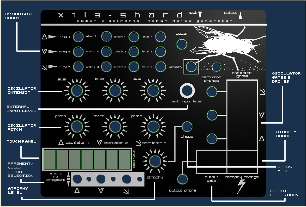 SHARD - POWER ELECTRONICS / HNW - desktop synthesizer | X1L3